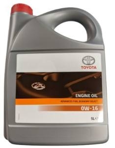 Масло Toyota Genuine Motor Oil 0W-16 AFE - 5 Литра 08880-86164