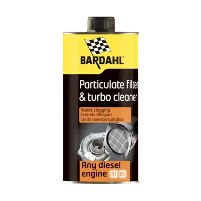 Bardahl – Particulate filter & Turbo cleaner - Почистване на филтър за твърди частици и Турбо - 1л.