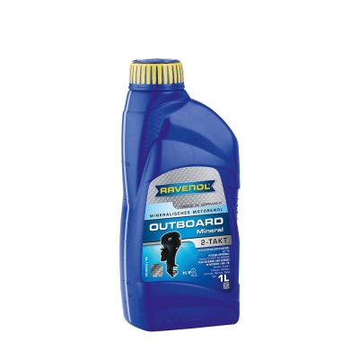 Моторно масло RAVENOL Outboardoel 2T Mineral 1л.