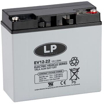 VRLA акумулатор LP Electric Vehicle 12V 22Ah EV12-22