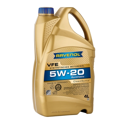 Моторно масло RAVENOL VFE SAE 5W-20 4л.