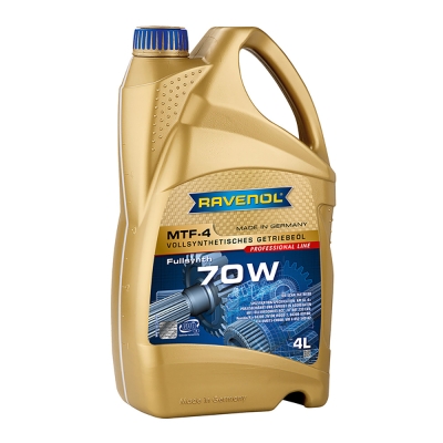 Трансмисионно масло RAVENOL MTF-4 SAE 70W 4л.