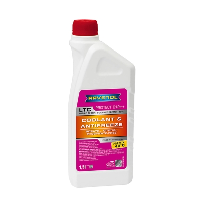 Антифриз RAVENOL LTC Premix -40°C Protect C12++ 1.5л.