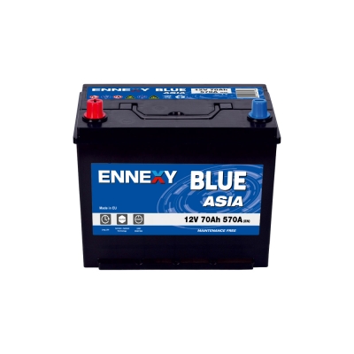 Акумулатор Ennexy Blue Asia JIS 12V 70AH 570A /л+/