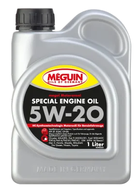 Масло Meguin Special Engine Oil SAE 5W-20- 1 Л.