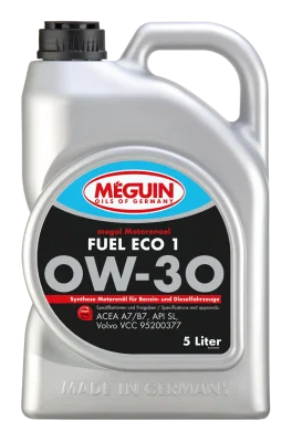Масло Meguin Fuel Eco 1 SAE 0W-30 - 5 Л.