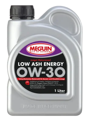 Масло Meguin Low Ash Energy SAE 0W-30 - 1 Л.