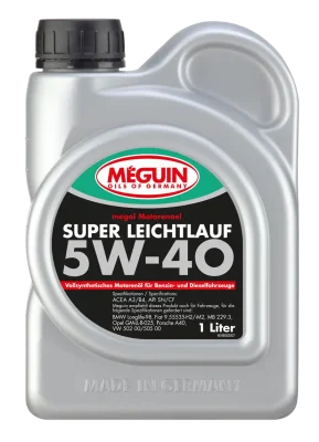 Масло Meguin Super Leichtlauf 5W-40 - 1  Л.