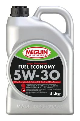 Масло Meguin Fuel Economy  5W-30 - 5 Л.