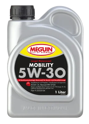 Масло Meguin Moto­re­noel Mobility  5W-30 - 1 Л.