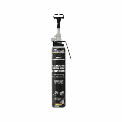 PowermaXX Silicone Sealing Compound black 200ml 39772