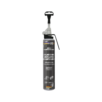 PowermaXX Silicone Sealing Compound grey 200ml 39762