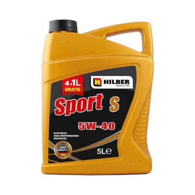 Промо Hilber Sport S 5W-40 (4+1л. гратис) 5л.