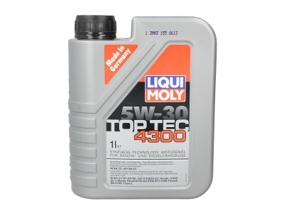 Масло LIQUI MOLY TOP TEC 4300 5W-30 - 1 Литър