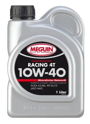 Масло Meguin Racing 4T 10W40 1 Л.
