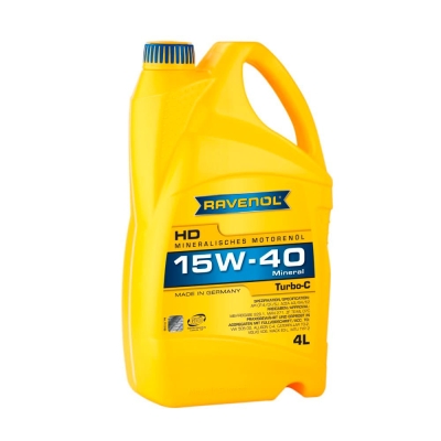 Моторно масло RAVENOL Turbo-C HD-C 15W-40 4л.