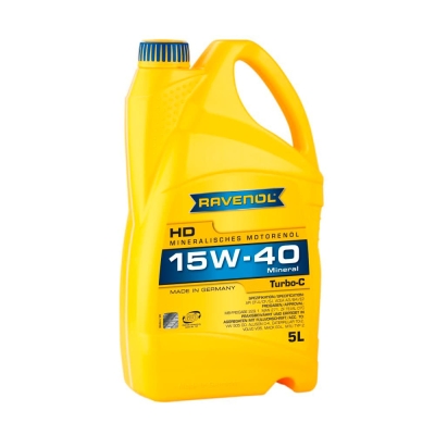 Моторно масло RAVENOL Turbo-C HD-C 15W-40 5л.