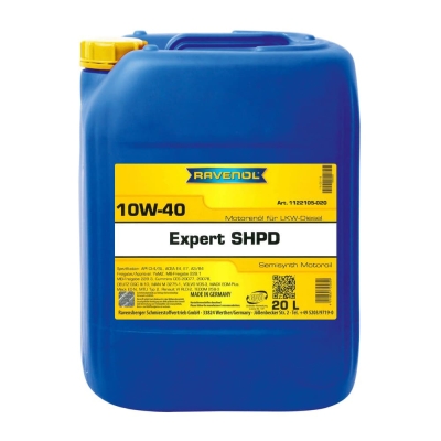 Моторно масло RAVENOL Expert SHPD 10W-40 20л.