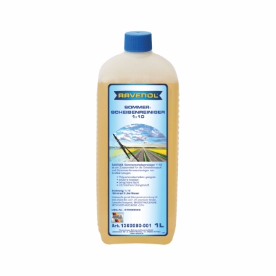 Лятна течност за чистачки RAVENOL 1:10 1л.