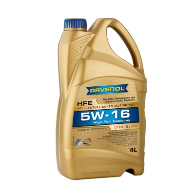 Моторно масло RAVENOL HIGH FUEL ECONOMY HFE 5W-16 4л.