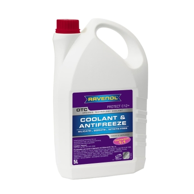 Антифриз RAVENOL OTC Organic Techn. Coolant Concentrate 5л.