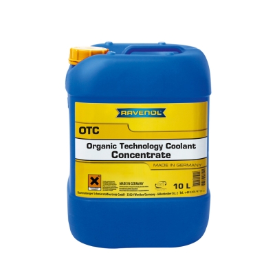 Антифриз RAVENOL OTC Organic Techn. Coolant Concentrate 10л.