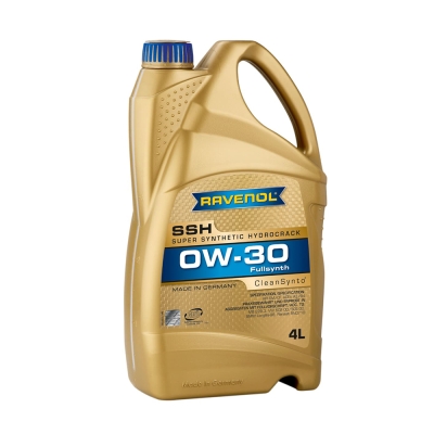 Моторно масло RAVENOL SuperSyntheticHydrocrack SSH 0W-30 4л.