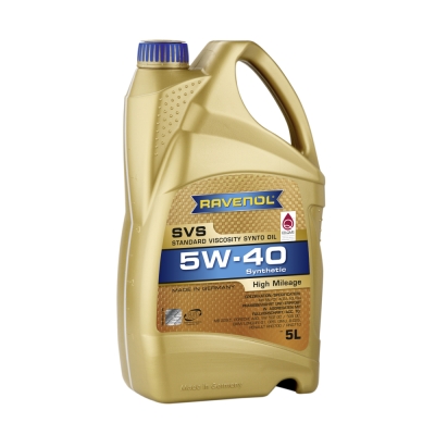 Моторно масло RAVENOL SVS Standard Viscosity Synto 5W-40 5л.