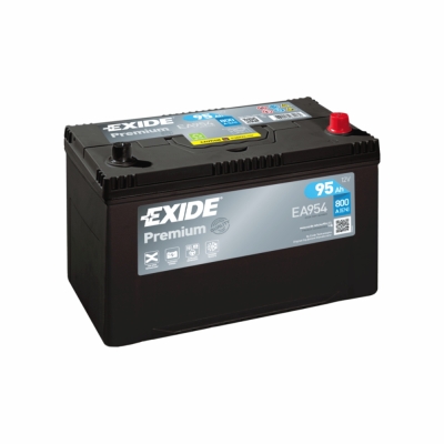 Акумулатор Exide Premium JIS 12V 95Ah 800A EA954 /д+/