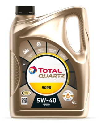 Масло TOTAL QUARTZ 9000 5W40 - 4L