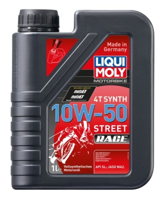 Масло LIQUI MOLY Motorbike 4T 10W-50 Street Race - 1 Литър 