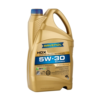 Моторно масло RAVENOL HDX SAE 5W-30 4л.