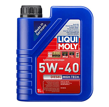 Масло LIQUI MOLY Diesel High Tech 5W-40 - 1 Литър 