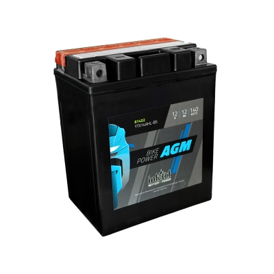 Мото акумулатор intAct Bike-Power AGM YTX14AHL-BS CTX14AHL-BS 140A