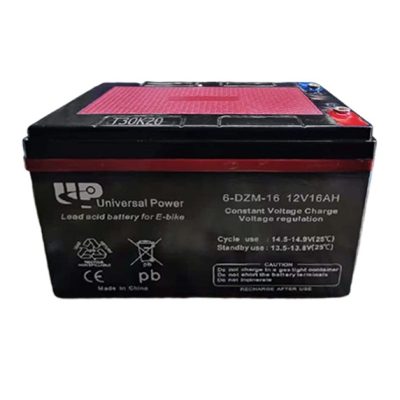 E-BIKE Акумулатор UP 12V 6-DZM-16