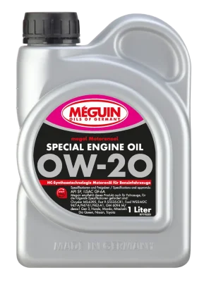 Масло Meguin Special Engine Oil  0W-20 - 1 Л.
