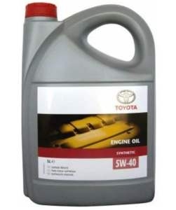 Масло Genuine Toyota/Lexus 5W-40 Fuel Economy  –  5 Литра 08880-86084