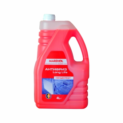 Антифриз Marenol Luxe Long Life концентрат 4л.