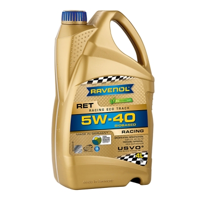 Моторно масло RAVENOL Racing Eco Track RET SAE 5W-40 4л.
