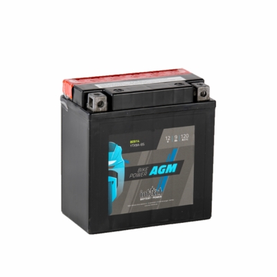 Мото aкумулатор intAct Bike-Power AGM YTX9A-BS CTX9A-BS 120a