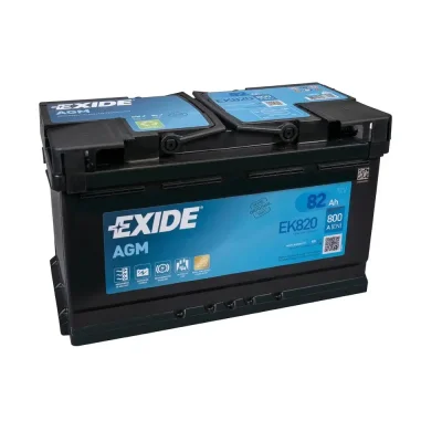 Акумулатор Exide Start-Stop AGM 12V 82Ah EK820 800А