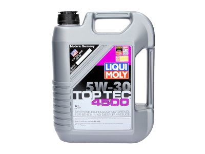 Масло LIQUI MOLY Top Tec 4500 5W-30- 5 Литра