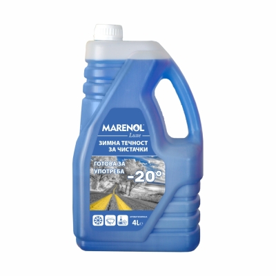 Зимна течност за чистачки Marenol Luxe /-20/ 4л.
