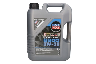 Масло LIQUI MOLY Top Tec 6600 0W‑20 - 5 Литра