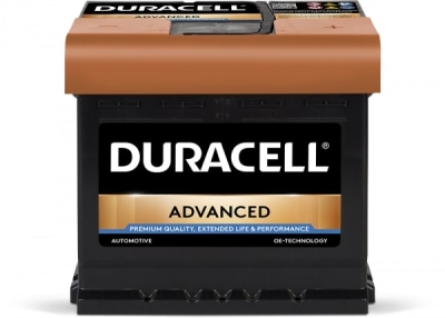 Акумулатор Duracell Advanced 12V 50Ah 450A DA50