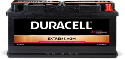 Акумулатор Duracell Extreme AGM 12V 105Ah 950A DE105