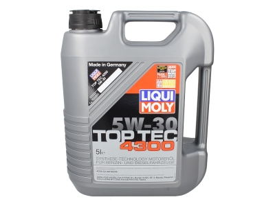 Масло LIQUI MOLY TOP TEC 4300 5W-30 - 5 Литра