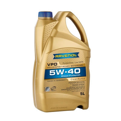 Моторно масло RAVENOL VPD 5W-40 5л.