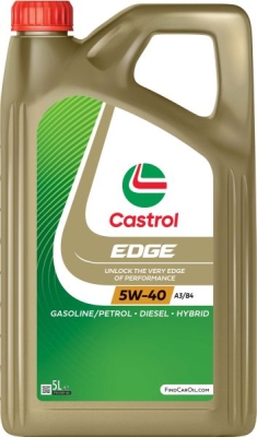 Масло Castrol EDGE 5W-40 A3/B4 - 5 Литра