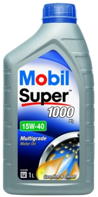 Масло Mobil Super 1000 X1 15W-40 - 1 Литър 